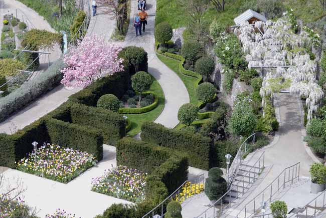 Italian Garden - The Gardens of Trauttmansdorff Castle, Meran, JBLArts photography