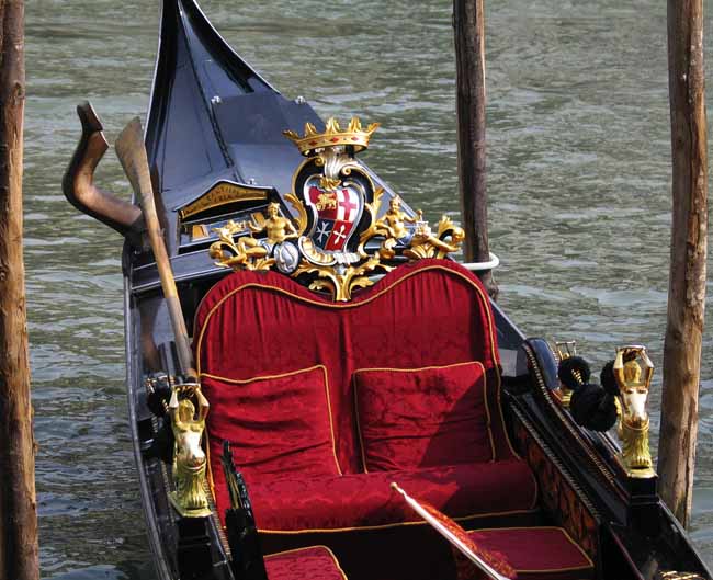 Royal seat in a lovely gondola - Gondolas in Venice, JBLArts photography