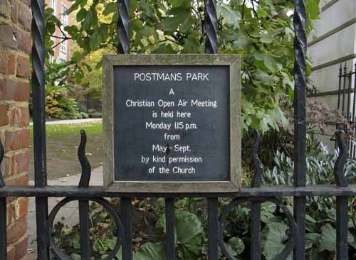 The Gate of Postmans Park in London  - JBLArts photography