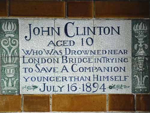 John's tile - Postmans Park, London, JBLArts photography