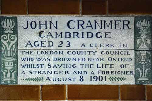 John's tile - Postmans Park, London, JBLArts photography