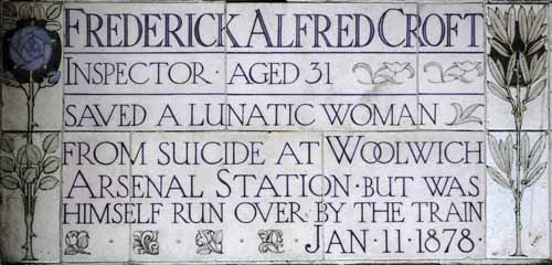 Frederick's tile - Postmans Park, London, JBLArts photography