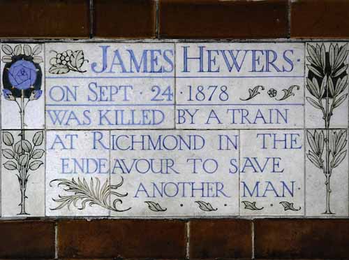 James's tile - Postmans Park, London, JBLArts photography