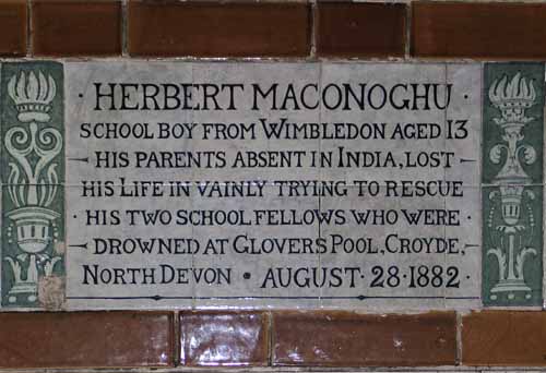 Herbert's tile - Postmans Park, London, JBLArts photography