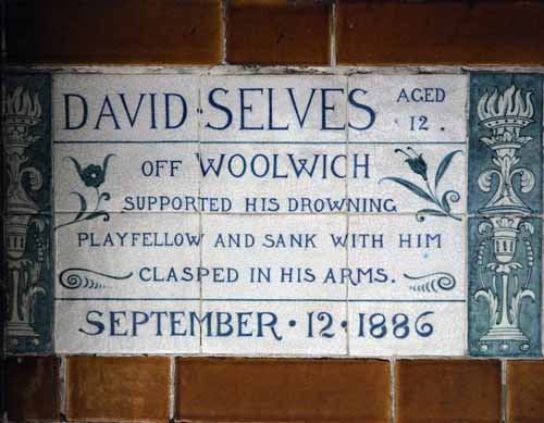 David's tile - Postmans Park, London, JBLArts photography