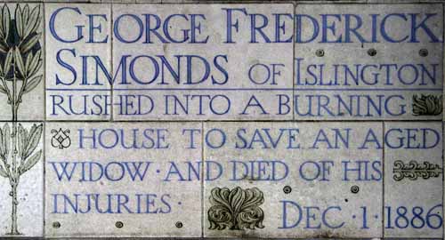 George's tile - Postmans Park, London, JBLArts photography