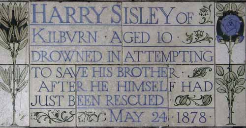 Harry's tile - Postmans Park, London, JBLArts photography