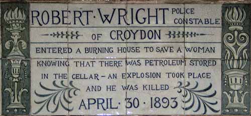 Robert's tile - Postmans Park, London, JBLArts photography