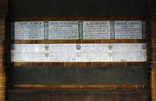 General view of the  - Postmans Park, London, JBLArts photography