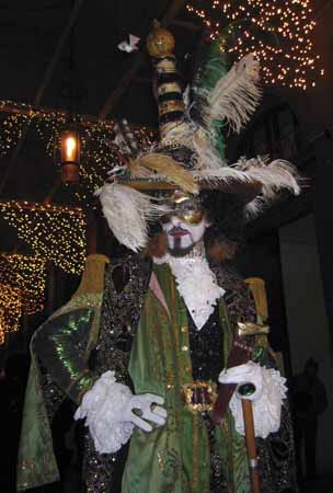 A old-fashion-dandy suit with a lighthouse-hat - Masks at the Venice Carnival, JBLArts photography