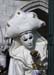 A white bizarre dress with rose - Masks at the Venice Carnival, JBLArts photography