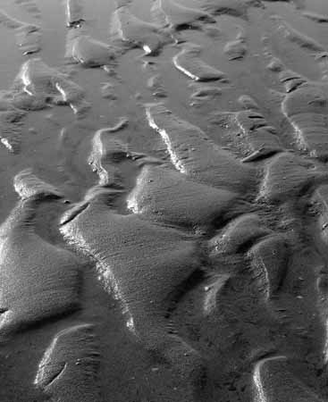 Ripple of sand in the foreshore - Seaside in Winter, JBLArts photography