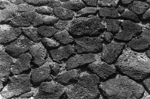 A characteristic lava pavement of Le Puy En Velay - Le Puy En Velay, France, JBLArts photography
