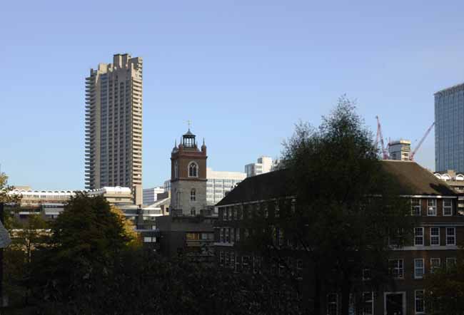 Old and new towers - steel-glass building in London, JBLArts photography