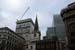 An old bell-tower surrounded by modern skyscraper - steel-glass building in London, JBLArts photography