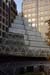 A corner of a court where a building seems a modern ziggurat in steel and glass - steel-glass building in London, JBLArts photography