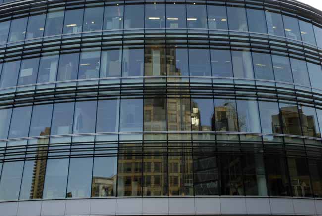 A hive of office windows  - steel-glass building in London, JBLArts photography